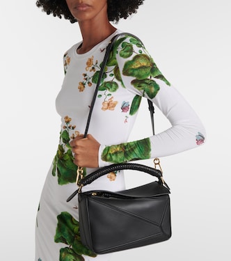 Tote Puzzle Small aus Leder | Loewe
