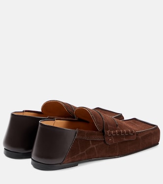 Mocassini Carré in suede e pelle | Jacquemus