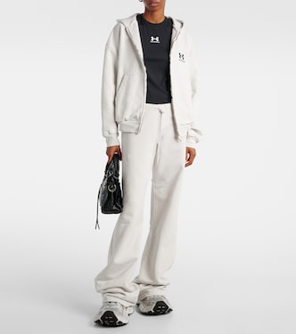 Pantalones deportivos flared de algodón | Balenciaga
