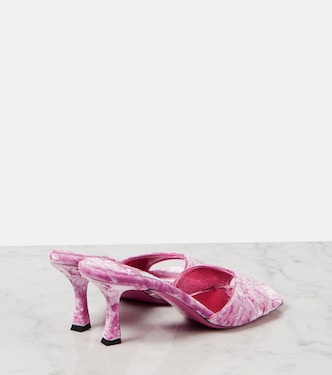 Mules Skye 70 in velluto | Jimmy Choo