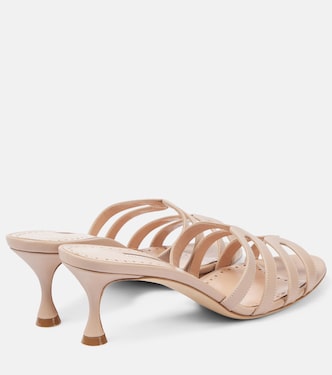 Ahwak 50 leather mules | Manolo Blahnik