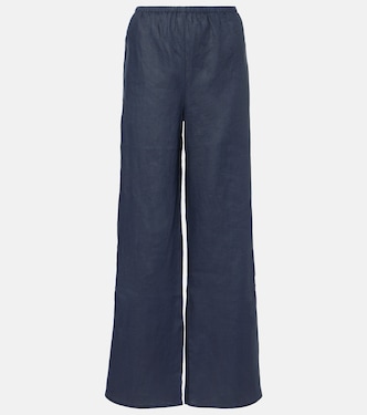 Weite Hose Austin aus Leinen | Asceno