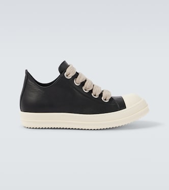 Jumbolace Low Sneaks leather sneakers | Rick Owens