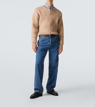 Wool and alpaca-blend cardigan | Auralee