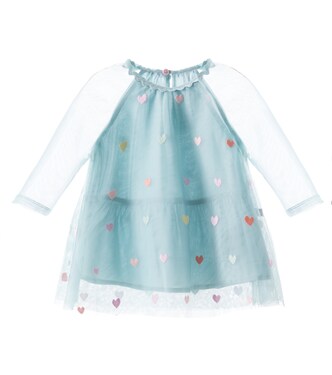 Baby Besticktes Kleid aus Tüll | Stella McCartney Kids
