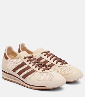 SL 72 OG suede-trimmed sneakers | Adidas
