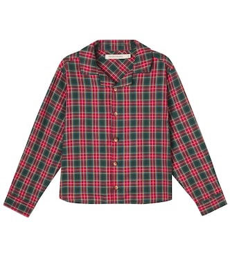 Lidia printed cotton-blend shirt | The New Society