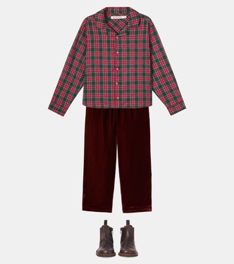 Lidia printed cotton-blend shirt | The New Society