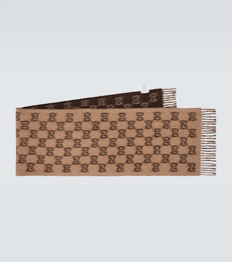 GG fringed scarf | Gucci