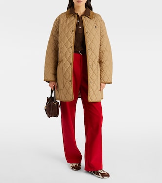 Cable-knit cotton polo sweater | Polo Ralph Lauren