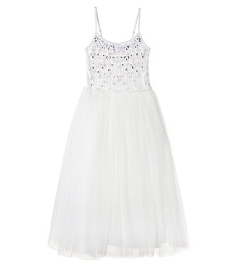 Whispers Of The Deep embellished tulle dress | Tutu Du Monde