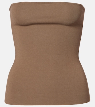 Jersey bandeau top | Entire Studios