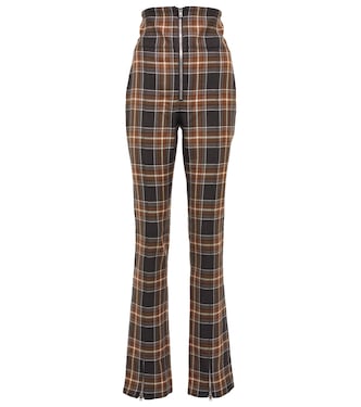 Karierte Hose aus Wolle | Acne Studios