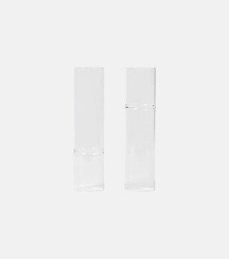 Revolution set of 2 champagne flute glass | Fferrone Design