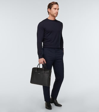 Slim cotton chinos | Berluti