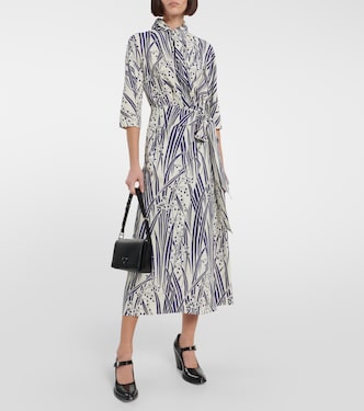 Printed midi dress | Prada
