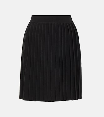 Minifalda de punto plisada | CO