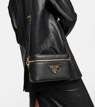 Schultertasche Mini aus Leder | Prada