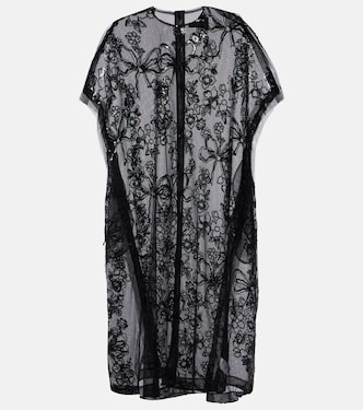 Verziertes Midikleid aus Tüll | Simone Rocha