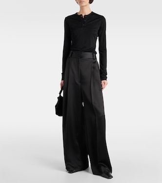 Simone pleated wide-leg pants | Khaite