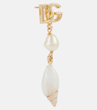 Boucles d’oreilles Capri DG à perles fantaisie | Dolce&Gabbana