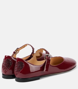 Bailarinas Mary Jane Petit Coeur de charol | Mach & Mach