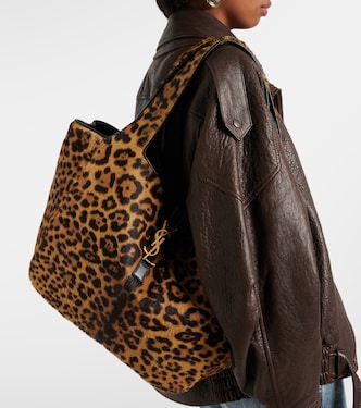 Le 5 À 7 Bea leopard-print shoulder bag | Saint Laurent