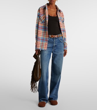 Al’s Run plaid cashmere shirt | God's True Cashmere