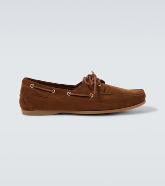 Robin suede boat shoes | Tom Ford
