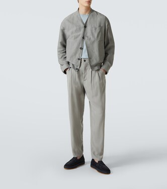 Mocassini in suede | Giorgio Armani
