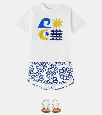 Camiseta de jersey de algodón estampada | Fábula