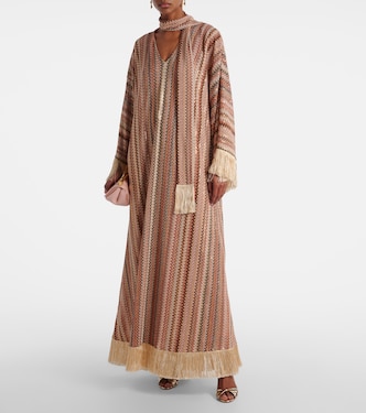 Kaftan aus Strick mit Pailletten | Missoni