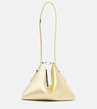 Clutch Scoop Small de satén | Toteme