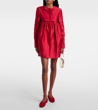 Bow-detail satin coat | Giambattista Valli