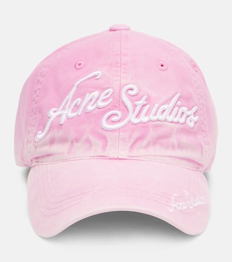 Gorra de algodón con logo | Acne Studios