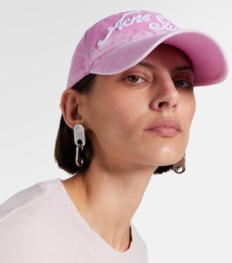 Logo cotton twill baseball cap | Acne Studios
