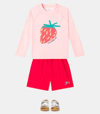 Strawberry latte rashguard top | Jellymallow