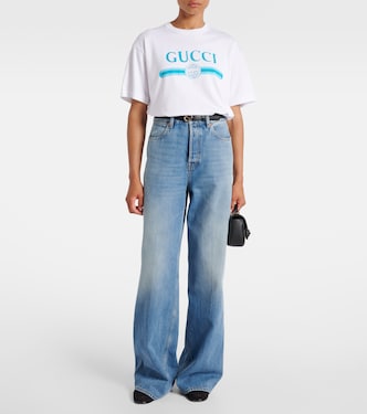 T-Shirt aus Baumwoll-Jersey | Gucci