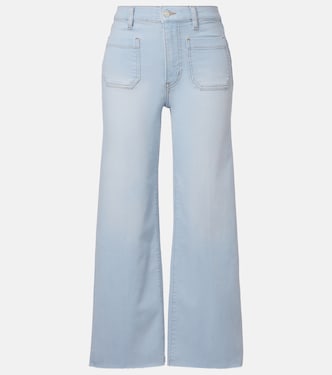 Anchor high-rise wide-leg jeans | Frame