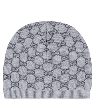 Baby GG ribbed-knit wool beanie | Gucci Kids
