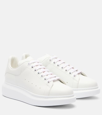 Oversized leather sneakers | McQueen