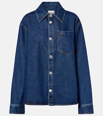 Ami de Cœur oversized denim shirt | Ami Paris