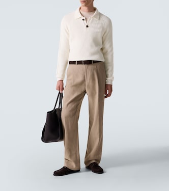 Mr Darius cashmere polo sweater | Arch4