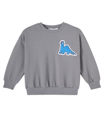 Dino cotton jersey sweatshirt | Mini Rodini