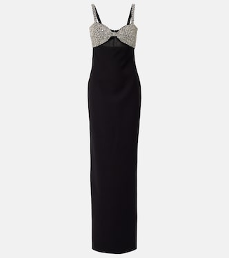 Lux embellished crêpe gown | The New Arrivals Ilkyaz Ozel