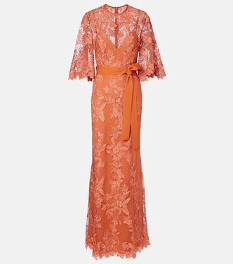 Embroidered lace and tulle gown | Elie Saab