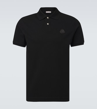 Polo de algodón con logo | Moncler