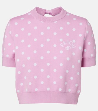 Pullover in misto cotone a pois | Patou
