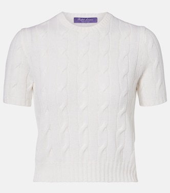 Cable-knit cashmere sweater | Ralph Lauren Collection