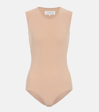 Sleeveless stretch-jersey bodysuit | Maison Margiela